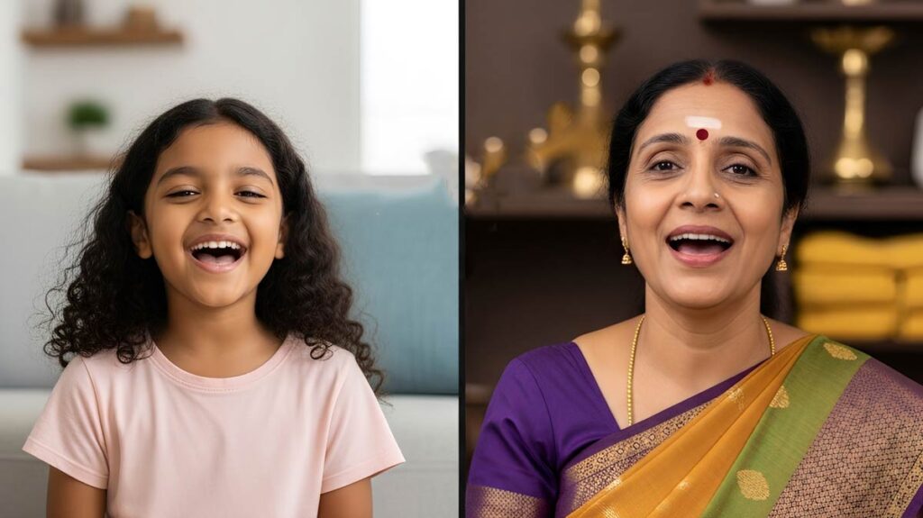 Comparison of teaching styles between Carnatic and Hindustani music instructors.